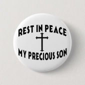 RIP Son Ronde Button 5,7 Cm (Voorkant)