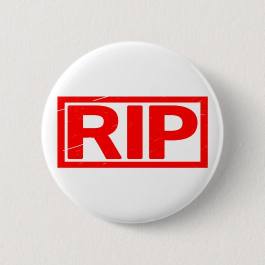 Rip Stamp Ronde Button 5,7 Cm (Voorkant)