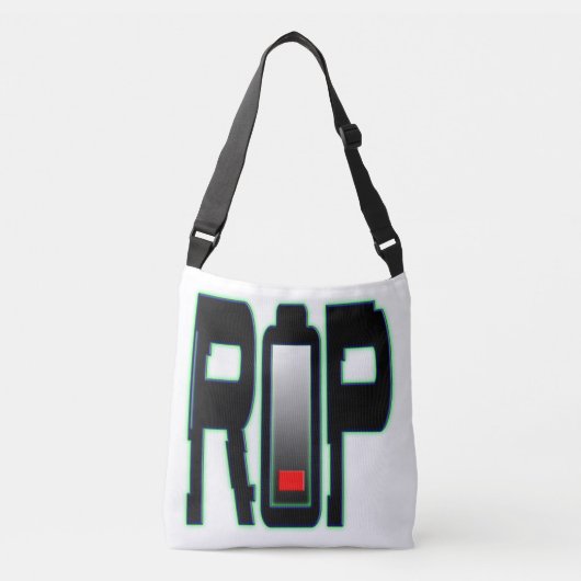 RIP-Tas voor all-over-print batterijen Crossbody Tas (Voorkant)
