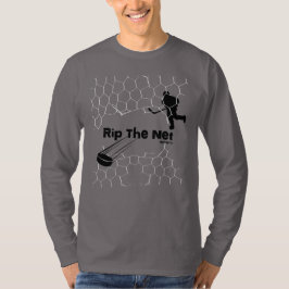 Rip the Net Hockey Speler T-shirt
