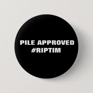 RIP-tijd Ronde Button 5,7 Cm