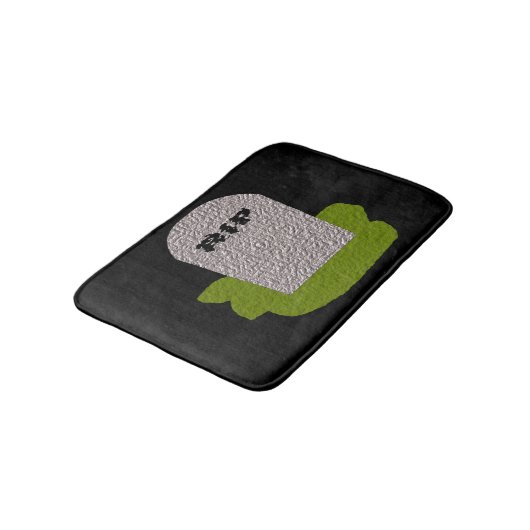 RIP Tombstone Bath Mat (Gekanteld)