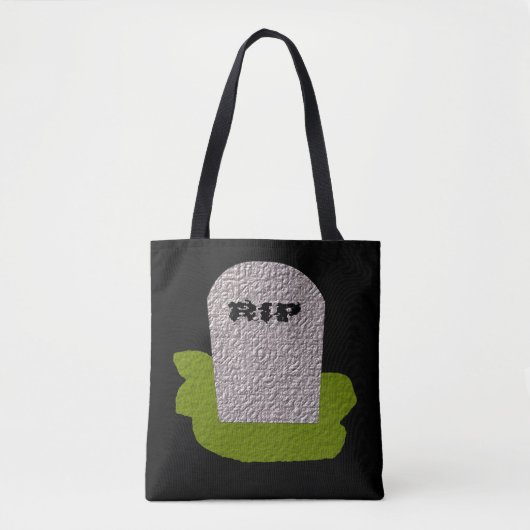RIP Tombstone-Canvas tas (Voorkant)