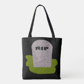 RIP Tombstone-Canvas tas (Achterkant)