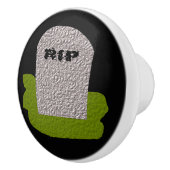 RIP Tombstone Ceramic Knob. Keramische Knop (Rechts)