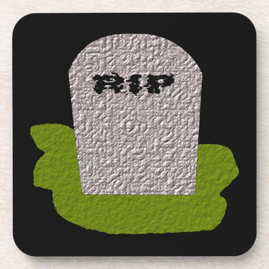 RIP Tombstone Cork Onderzetter (Voorkant)