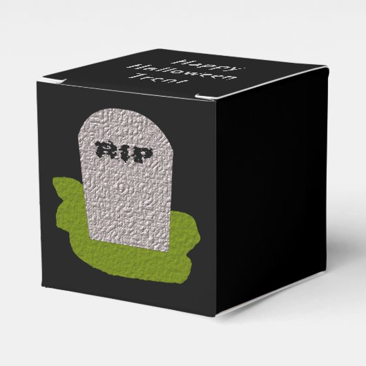RIP Tombstone Custom Favor Box Bedankdoosjes (Voorkant Zijde)