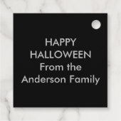 RIP Tombstone Custom Halloween Bedankjes Labels (Achterkant)
