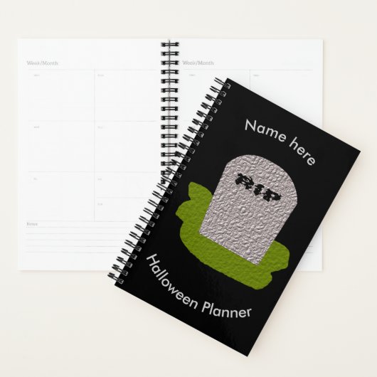 RIP Tombstone Custom Planner (Display)