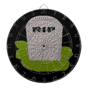RIP Tombstone Dart Board Dartbord