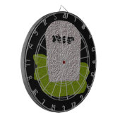 RIP Tombstone Dart Board Dartbord (Voorkant Links)