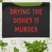 RIP Tombstone Funny Kitchen Towel Theedoek (Gevouwen)