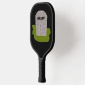 RIP Tombstone Halloween Pickleball Paddle (Links)