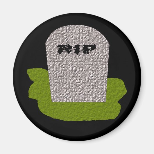RIP Tombstone Magnet (Voorkant)