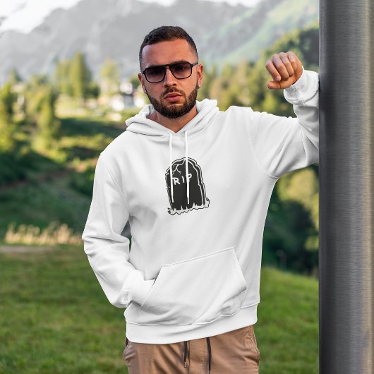 RIP Tombstone Mannen Hoodie