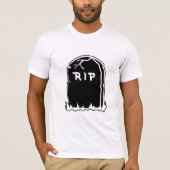 RIP Tombstone Mannen T-Shirt (Voorkant)