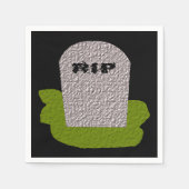 RIP Tombstone Paper Napkins Servetten (Voorkant)