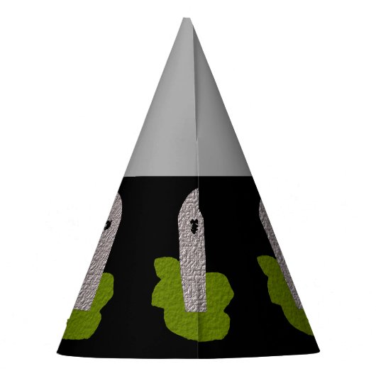 RIP Tombstone Party-Pet Feesthoedjes (Achterkant)