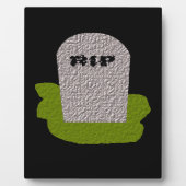 RIP Tombstone Plaque Fotoplaat (Voorkant)