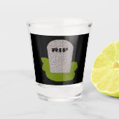 RIP Tombstone Shot Glas (Voorkant)