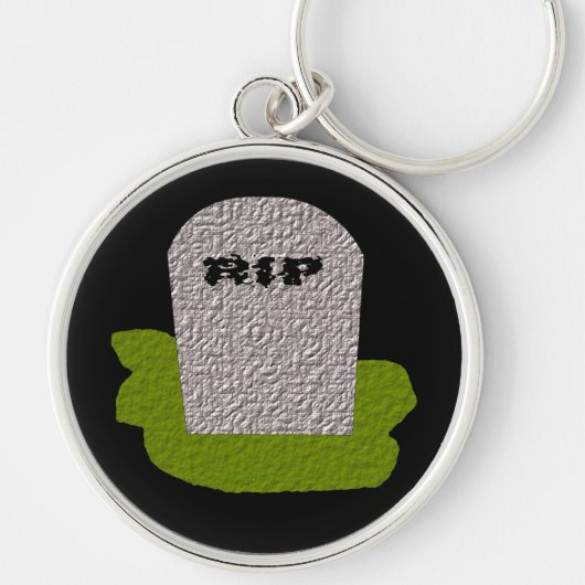RIP Tombstone-Sleutelhanger Sleutelhanger (Voorkant)