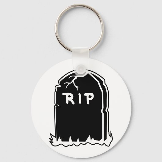 RIP Tombstone-Sleutelhanger Sleutelhanger (Voorkant)