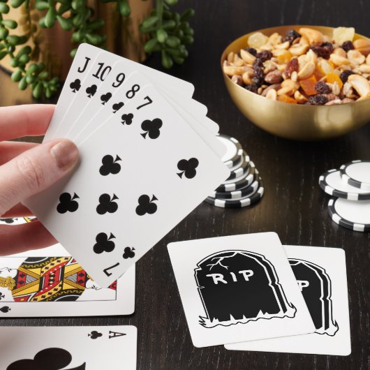 RIP Tombstone-spelkaarten Pokerkaarten (Insitu)