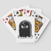 RIP Tombstone-spelkaarten Pokerkaarten (Achterkant)