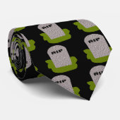 RIP Tombstone-Stropdas Stropdas (Opgerold)