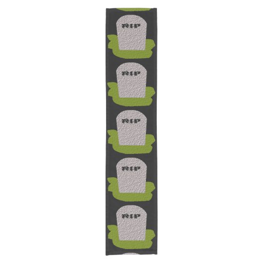 RIP Tombstone Table Runner Korte Tafelloper (Voorkant)
