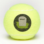 RIP Tombstone Tennis Balls Tennisballen (Voorkant)