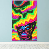 Rip Torn Blew Mijn Geest Canvas Afdruk (Insitu (Houten vloer))
