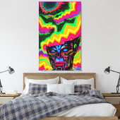 Rip Torn Blew Mijn Geest Canvas Afdruk (Insitu (Slaapkamer))