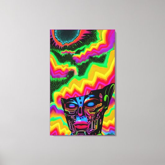 Rip Torn Blew Mijn Geest Canvas Afdruk (Voorkant)