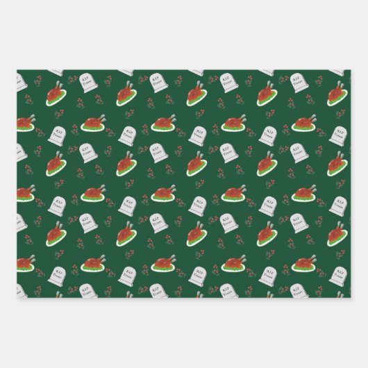 RIP Turkije Christmas Wrapping Paper Set (Voorkant 2)