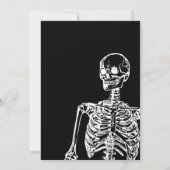 RIP Twenties 20s Grappig skelet 30e verjaardag Kaart (Achterkant)