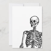 RIP Twenties 20s Grappig skelet 30e verjaardag Kaart (Achterkant)