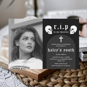 RIP Twenties 20s Grappige begrafenis 30e verjaarda Kaart