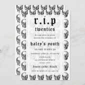 RIP Twenties 20s Grappige doodskop 30e verjaardag Kaart (Voorkant / Achterkant)