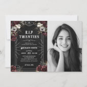 RIP Twenties 30ste verjaardag Dood aan mijn jeugd Kaart (Voorkant)