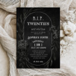 RIP Twenties 30ste Verjaardagsfeestje Dood aan mij Kaart<br><div class="desc">Bied afscheid van de twintigers in stijl met onze "RIP Twenties" 30ste verjaardag Party uitnodiging! Dit donker humoristische ontwerp verklaart op speelse wijze "Dood aan mijn Jeugd" en zet de perfecte toon voor een viering die het einde van een tijdperk markeert. Pas de details aan en nodig uw gasten uit...</div>