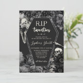 RIP Twenties Dood aan mijn jeugd 30ste verjaardag Kaart (Staand voorkant)