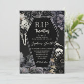 RIP Twenties Dood aan mijn jeugd 30ste verjaardag Kaart (Staand voorkant)