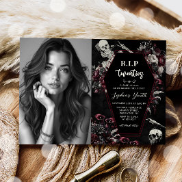 RIP Twenties Dood aan mijn jeugd 30ste verjaardag Kaart