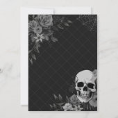 RIP Twenties Gothic Coquette Halloween Verjaardag Kaart (Achterkant)