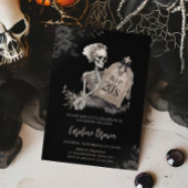 RIP Twenties Gothic Skull Verjaardag Uitnodiging
