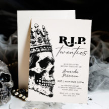 RIP Twenties Skull Halloween 30e verjaardag