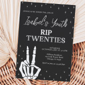 RIP Twintigste Verjaardag Halloween Kaart