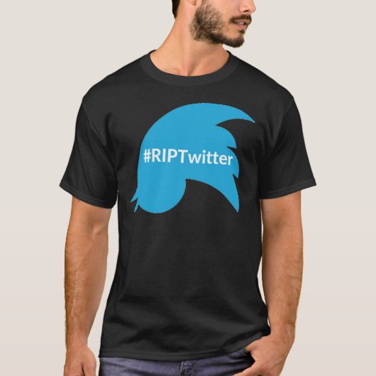 RIP Twitter Elon Musk Essential T-Shirt (Voorkant)