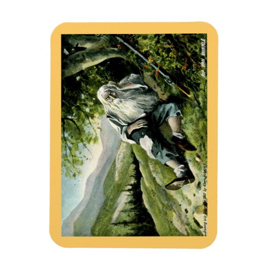 Rip Van Winkle 1907  Magneet (Verticaal)